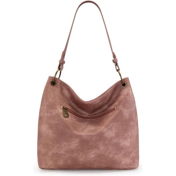 Purses for Women Hobo Shoulder Handbags with Zipper - Picture 3 of 6